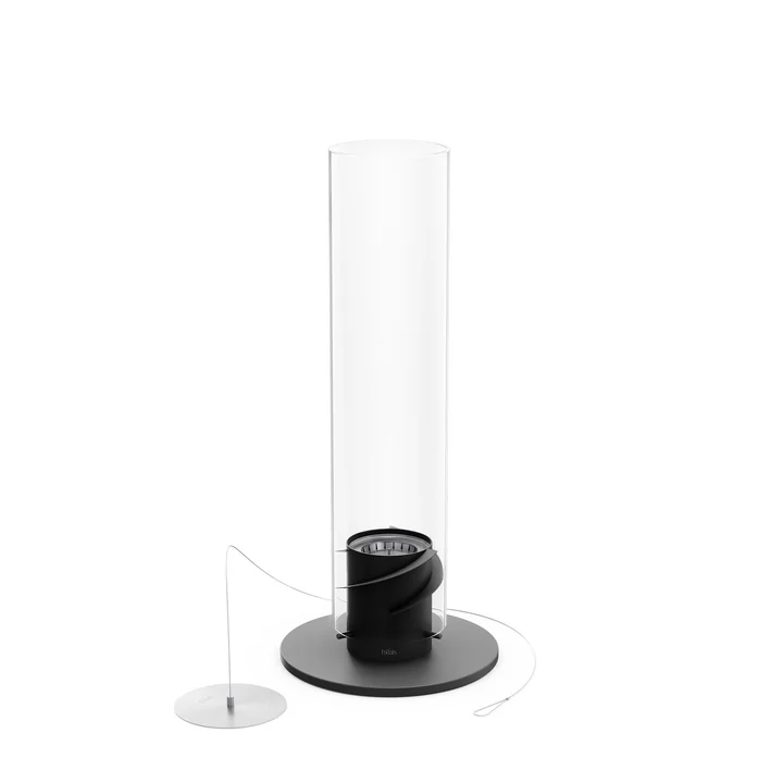 Spin Feu de table 90, noir de höfats