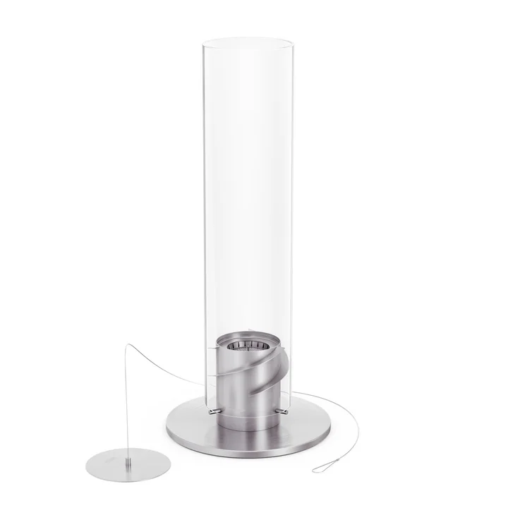 Spin Feu de table 120, argent de höfats