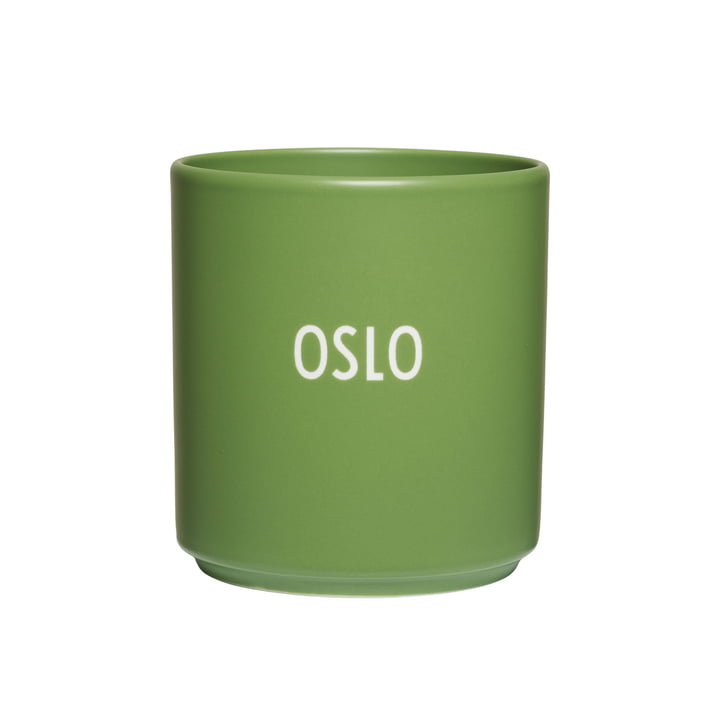 Design Letters - AJ Favourite Gobelet en porcelaine, Oslo / vert