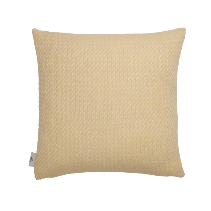 Røros Tweed - Mello Coussin, 50 x 50 cm, lemon yellow