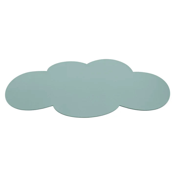 Tapis Enfant Nuage, 69 x 120 cm, 5mm, Aqua 50 de Hey Sign