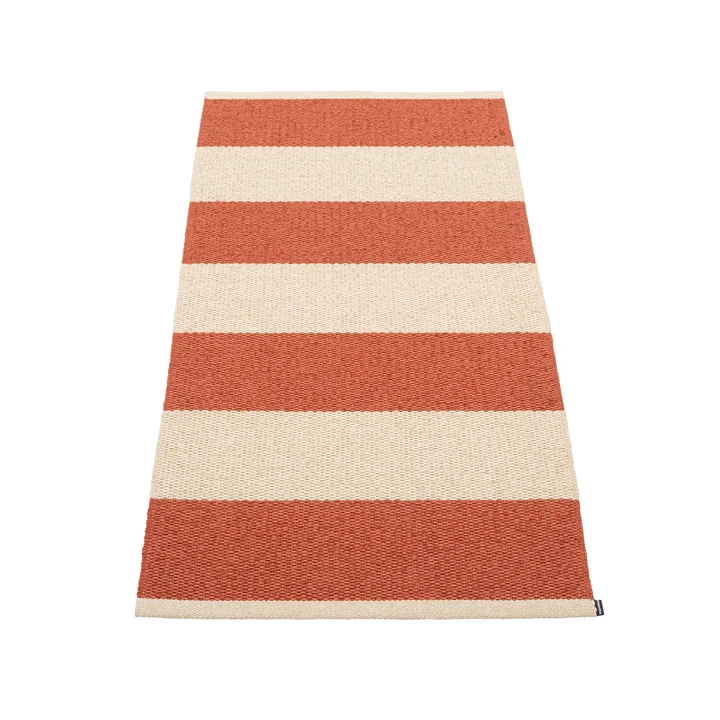 Bob Tapis, 150 x 70 cm, brick / vanilla de Pappelina
