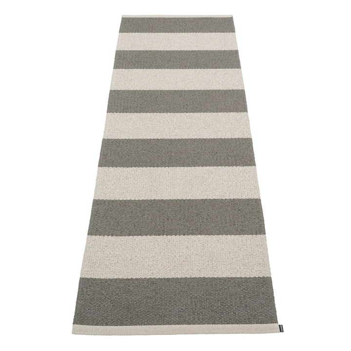 Bob Tapis, 70 x 225 cm, charcoal / linen de Pappelina