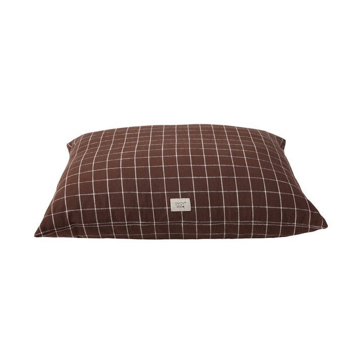 OYOY ZOO - Kyoto Coussin pour chien, medium, choko