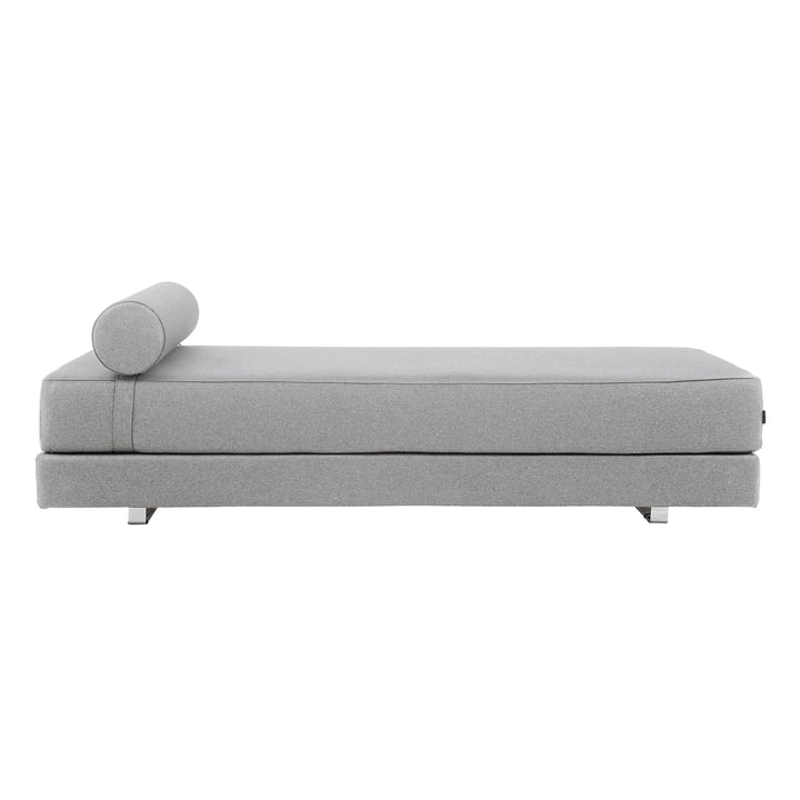 Lubi Daybed avec ressorts ensachés, feutre gris (620) de Softline