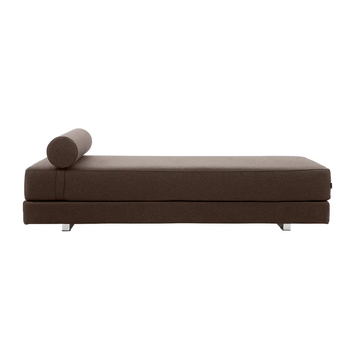 Lubi Canapé-lit avec matelas en mousse froide, moka (feutre 635), incl. traversin de Softline