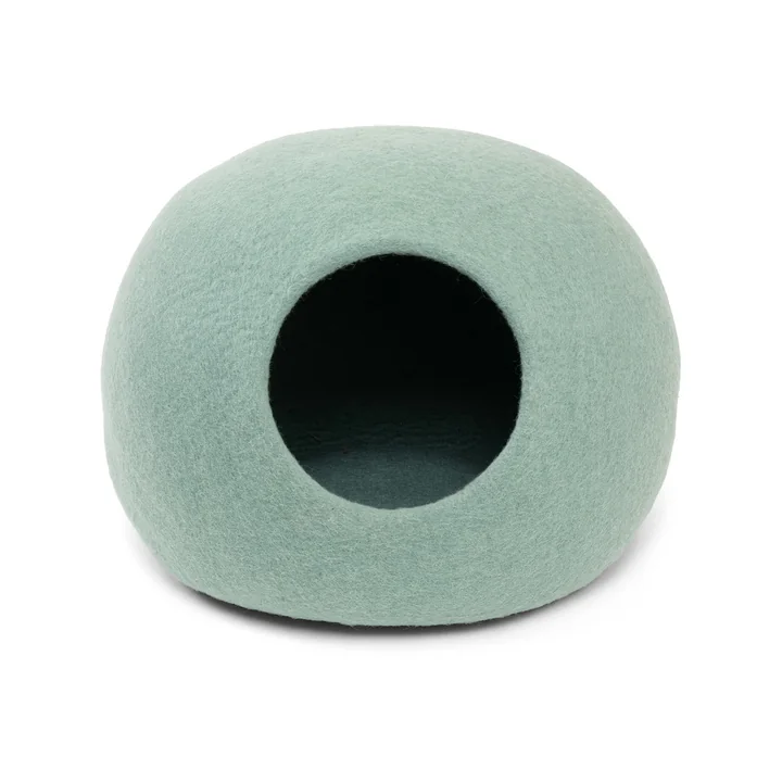 Fine grotte pour chats, turquoise de myfelt