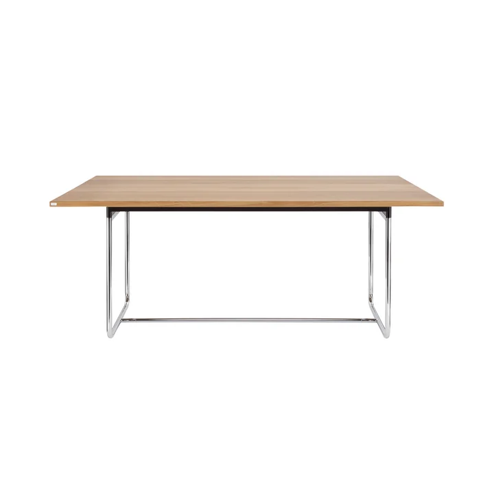 Thonet - S 1070 Table de salle à manger, 200 x 100 cm, chêne massif huilé (Pure Materials)