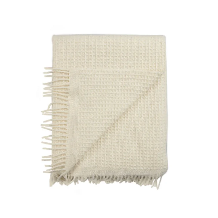 Røros Tweed - Vega plaid 150x210 Natural