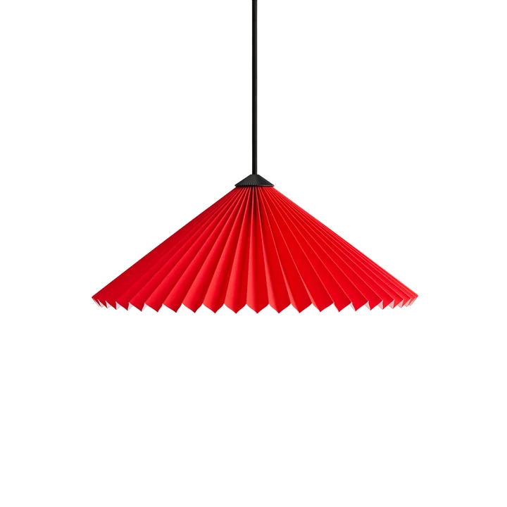 Matin Suspension Ø 38 cm, bright red de HAY