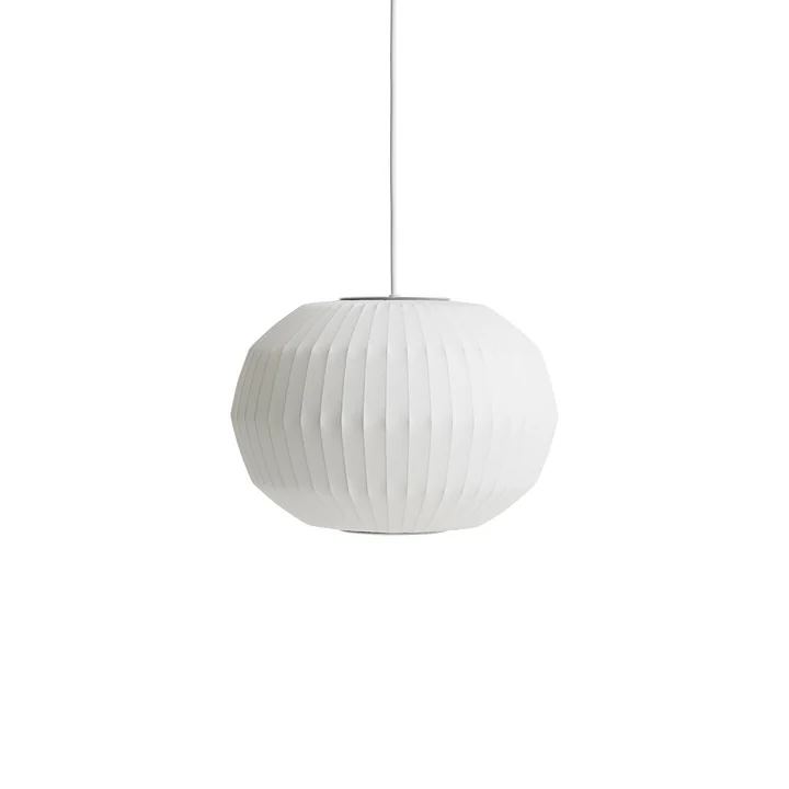 Nelson Angled Sphere Bubble Suspension S, off-white de HAY