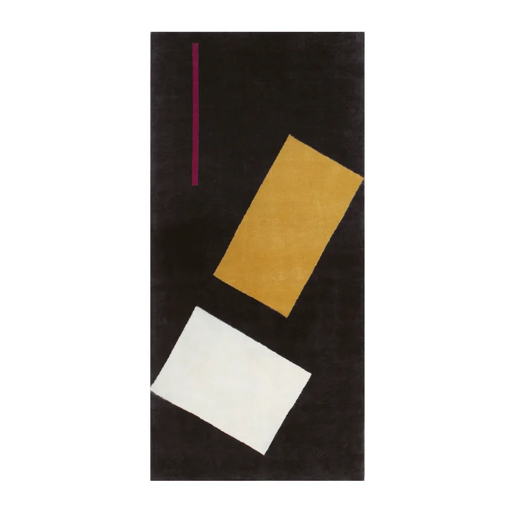 ClassiCon - Bonaparte Tapis en laine 100 x 210 cm, multicolore