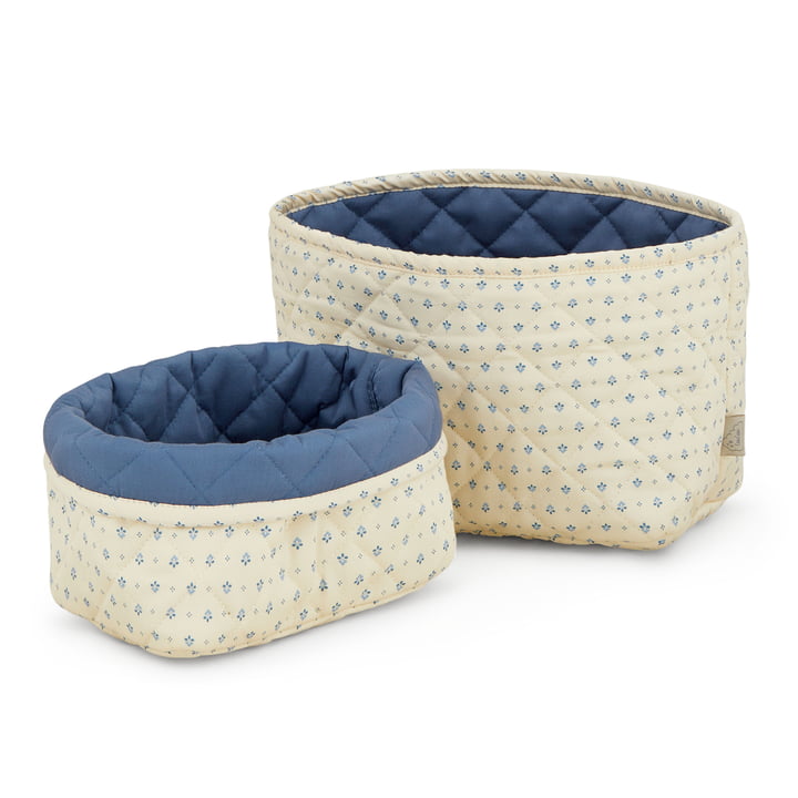 Cam Cam Copenhagen - Corbeilles de rangement matelassées, capri (lot de 2)