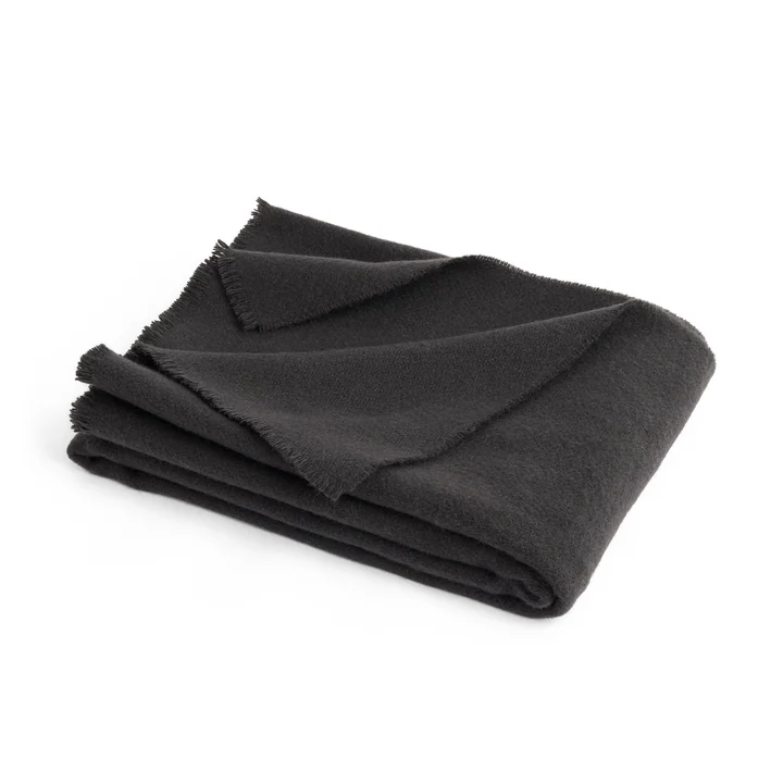 Mono couverture de laine, 130 x 180 cm, charcoal de HAY