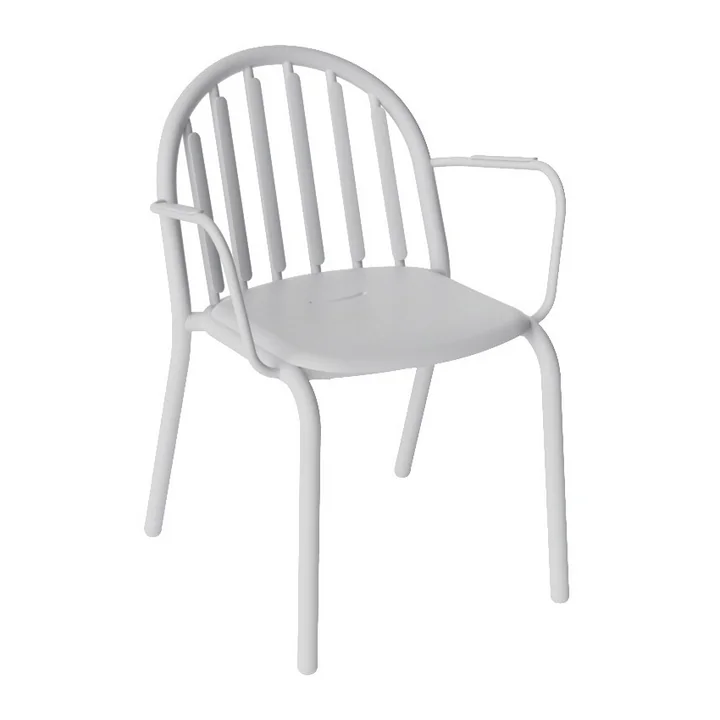 Fatboy - Fred's Outdoor chaise à accoudoirs, gris clair (édition exclusive)