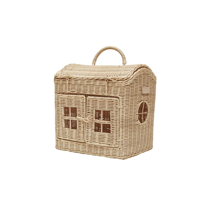 Rattan Home Corbeille de rangement, nature de OYOY Mini