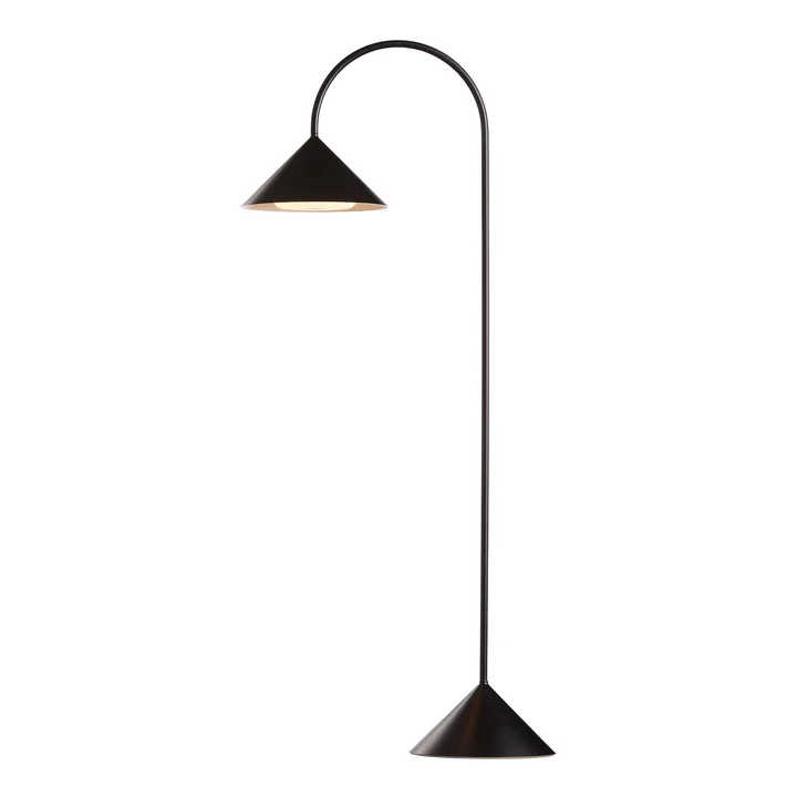 Grasp LED Lampadaire à accu, H 72 cm, noir mat de Frandsen