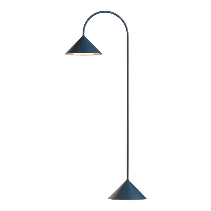 Grasp LED accu lampadaire, H 72 cm, pétrole mat de Frandsen