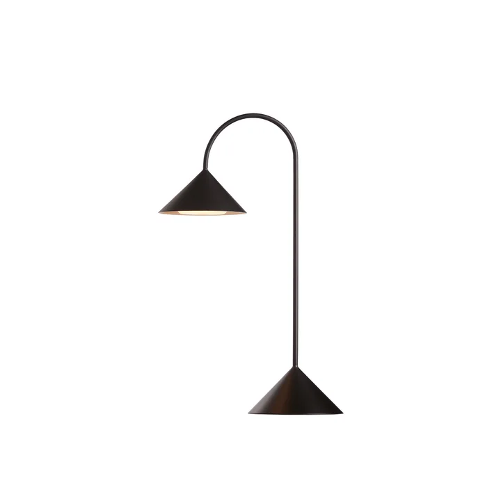 Grasp LED accu lampadaire, H 47 cm, noir mat de Frandsen