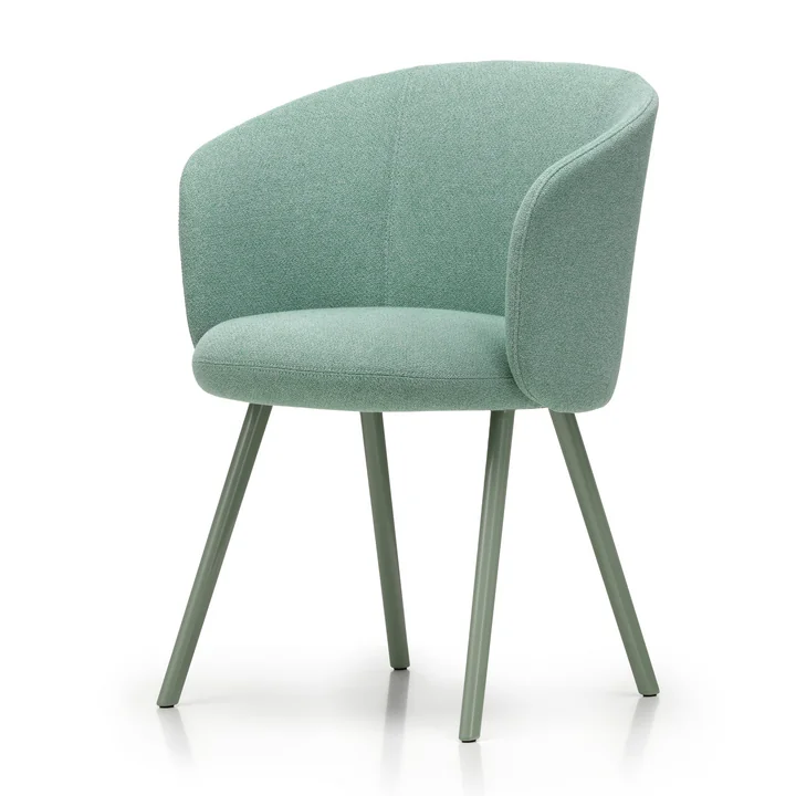 Vitra - Mikado fauteuil, menthe / bleu tendre / émeraude (Dumet 27)