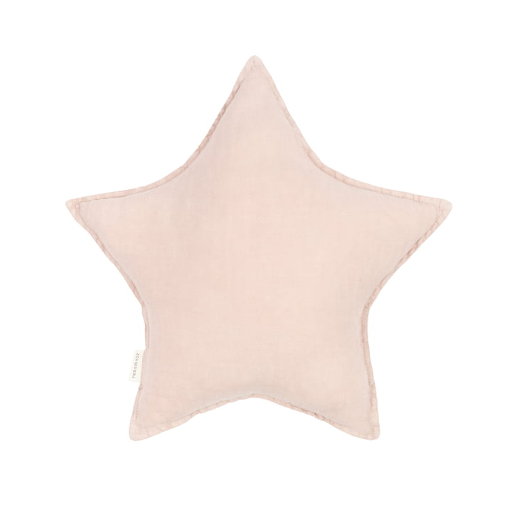 Nobodinoz - L1N0 Star coussin, mauve rose