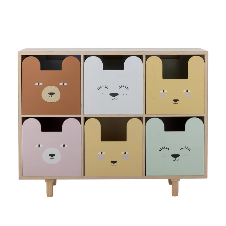 Bloomingville Mini - Calle Bibliothèque avec tiroirs