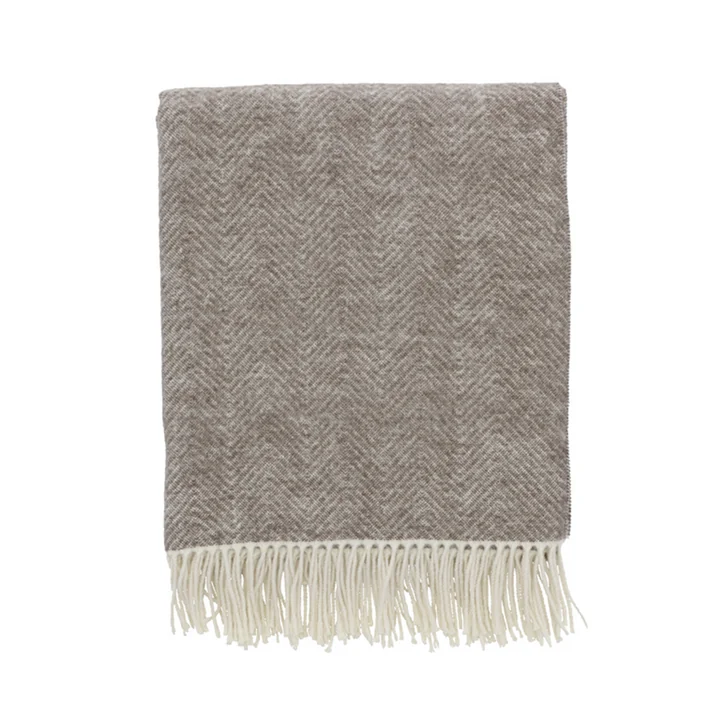 Stillness Couverture, 130 x 185 cm, taupe de Södahl