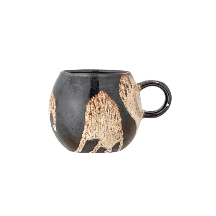 Bloomingville - Paula Tasse 275 ml, noir / marron