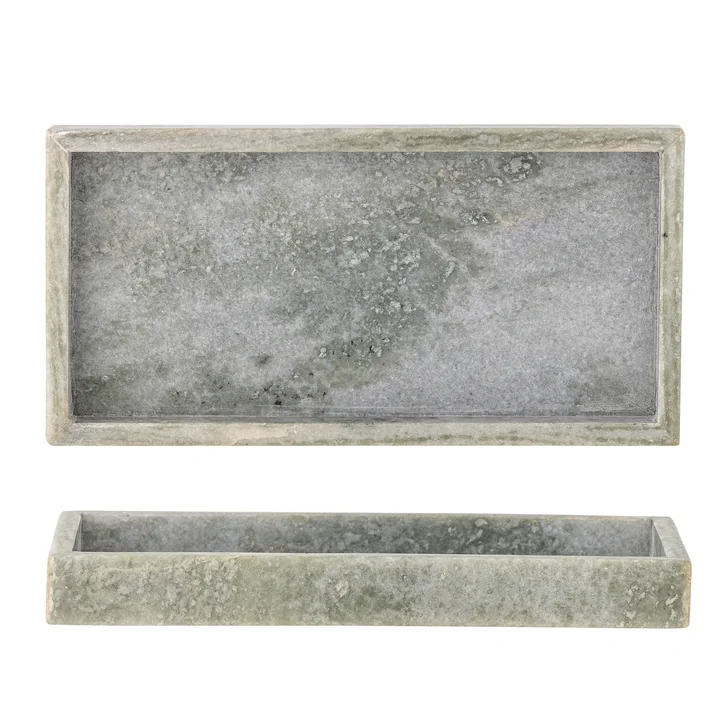 Bloomingville - Majsa plateau, 25,5 x 3 x 12,5 cm, marbre vert