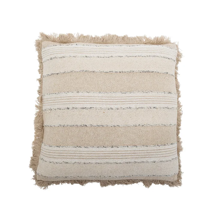 Bloomingville - Totton coussin, 50 cm x 50 cm, naturel