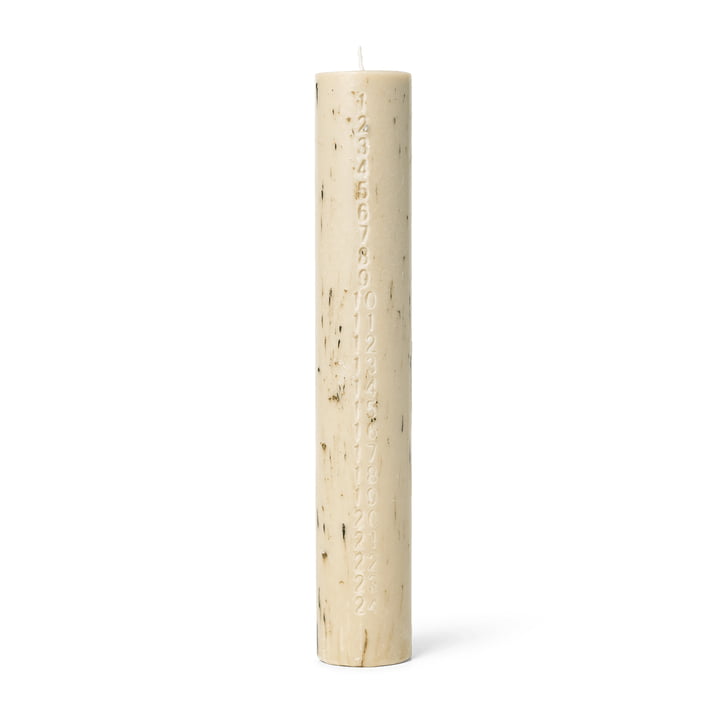 Mura Bougie de l'Avent, H 25 cm, oat de ferm Living