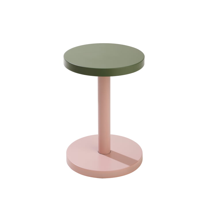 Trisse Table d'appoint 3 en 1, S, rose / vert de Design Letters