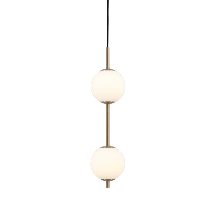 Audrey 2 LED Suspension, verre opalin de Umage