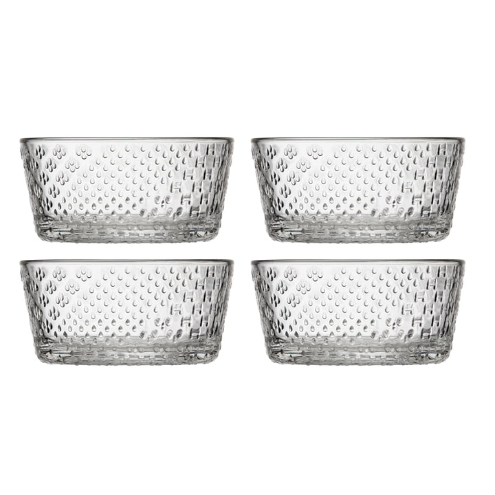 Iittala - Tundra Coupe 0,25 l, transparente (set de 4)