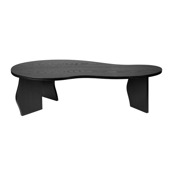 Brook table, L, placage frêne huilé, noir de Broste Copenhagen