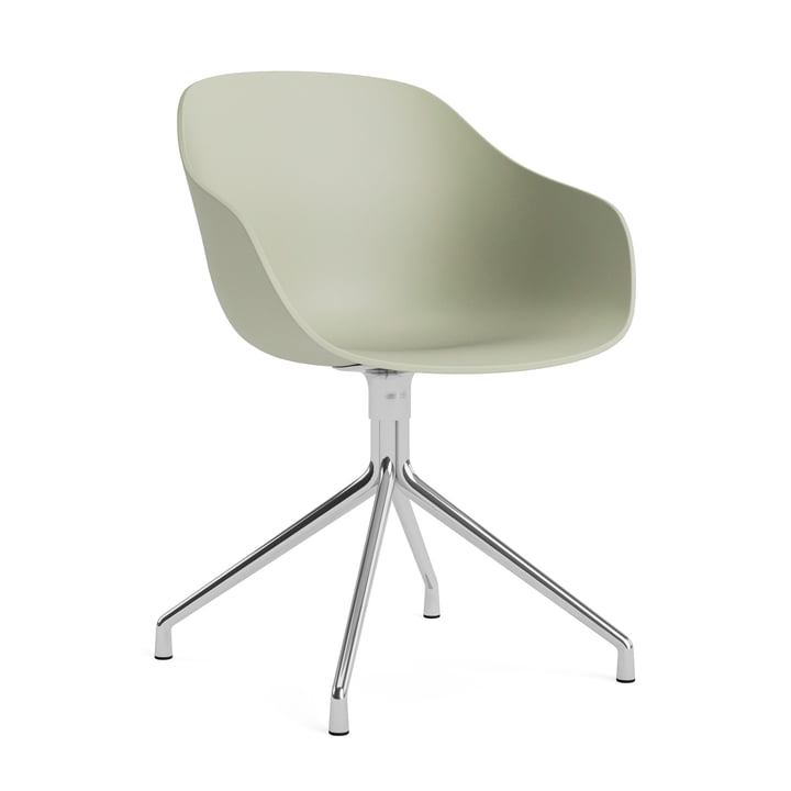 Hay - About A Chair AAC 220, aluminium poli / pastel green 2. 0