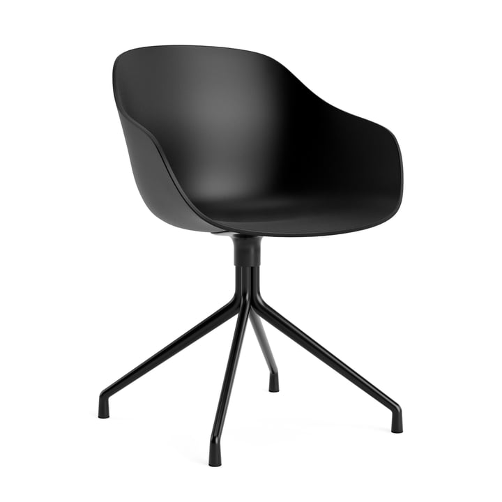 Hay - About A Chair AAC 220, aluminium noir / black 2. 0