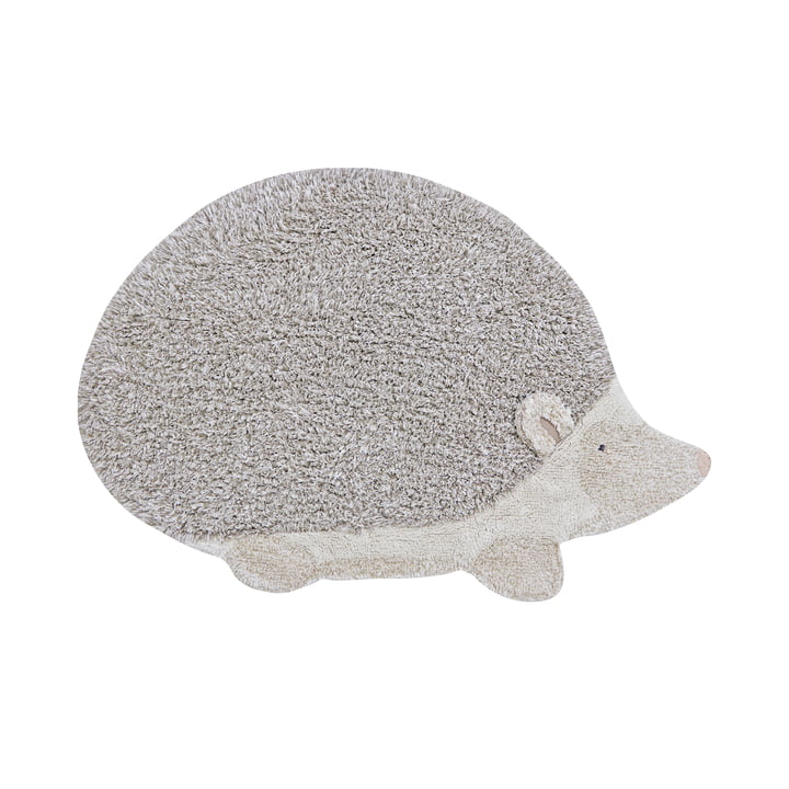 Lorena Canals - Animal Tapis pour enfants Hérisson, 90 x 130 cm