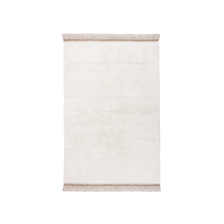 Lorena Canals - Tapis en laine Steppe, 170 x 240 cm, sheep white