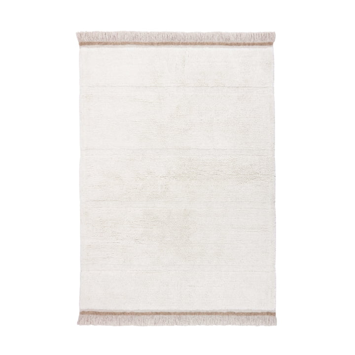 Lorena Canals - Tapis en laine Steppe, 200 x 300 cm, sheep white