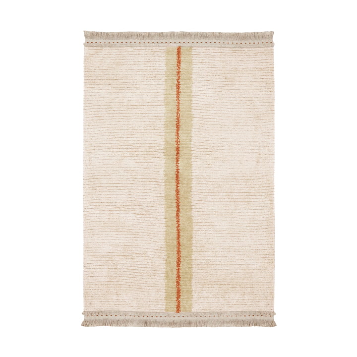 Lorena Canals - Tapis réversible Duetto, 170 cm x 240 cm, sage