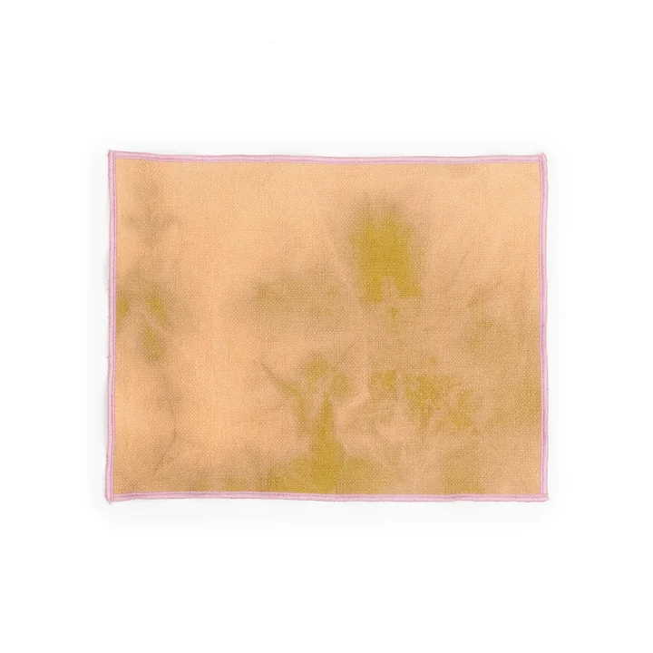 Placemat, 35 x 45 cm, marble peach de Juslin Maunula