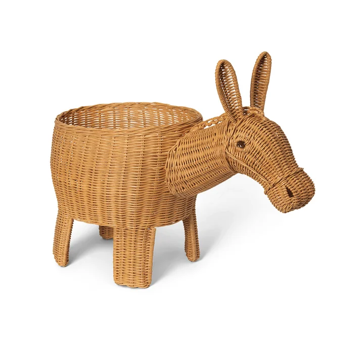 Ferm Living - Donkey Rangement tressé, rotin