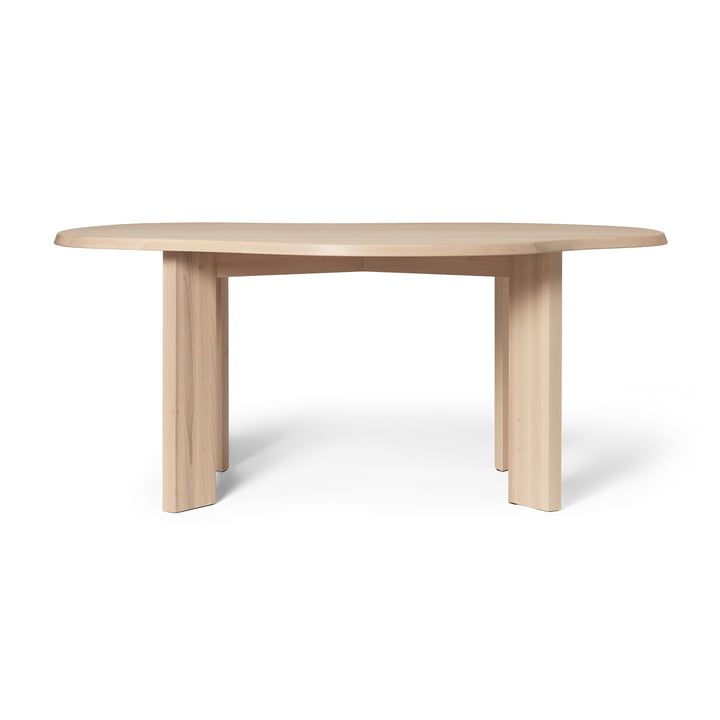 ferm Living - Tarn Table de salle à manger, 170 cm, hêtre huilé blanc