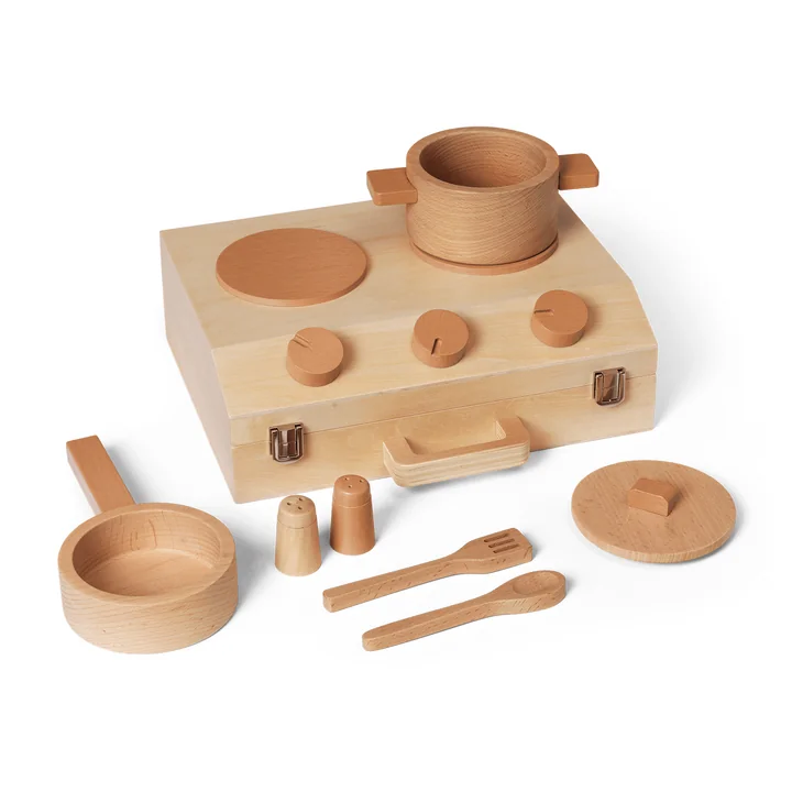 Ferm Living - Toro Cuisine à emporter, hêtre naturel