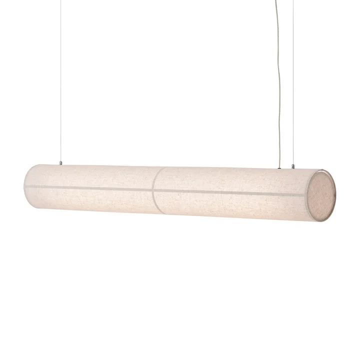 Hashira Linear LED Suspension, L 140 cm, raw de Audo