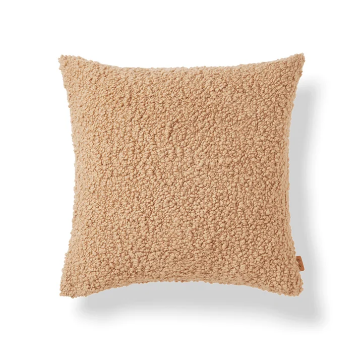 Ferm Living - Moor taie d'oreiller, 50 x 50 cm, honey