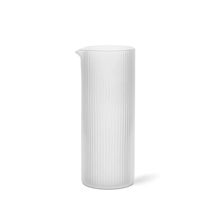 Ferm Living - Ripple Carafe à lait, 0.4 l, givré