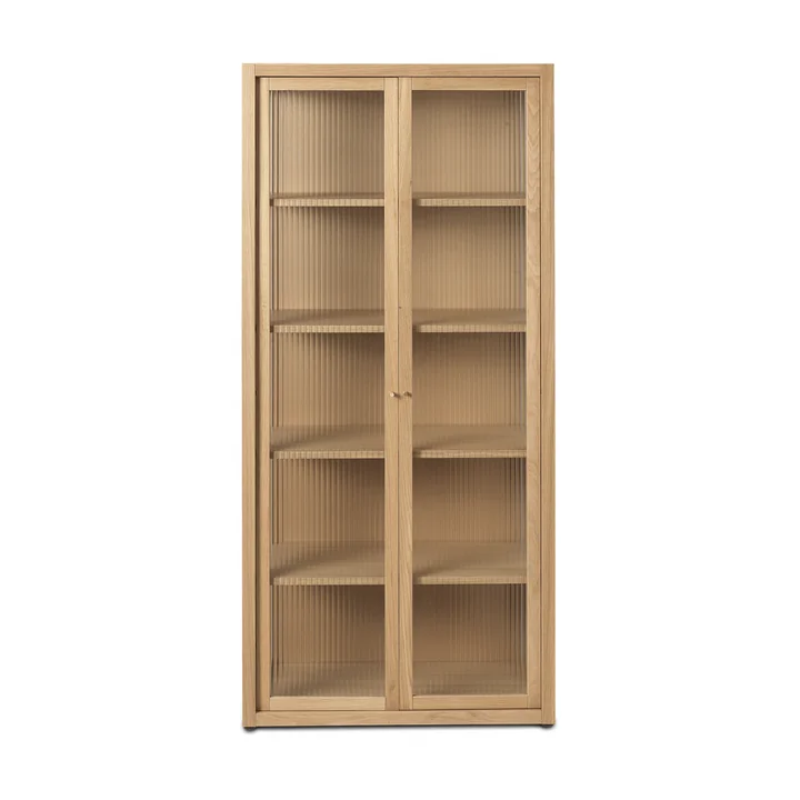 Ferm Living - Reed Vitrine, chêne naturel