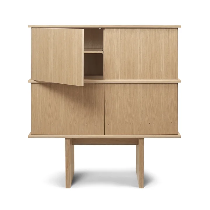 Ferm Living - Stilt Double Buffet, chêne naturel